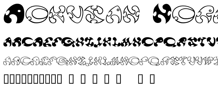 13_Dokusan Normal font