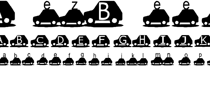 AEZ beep beep_ font