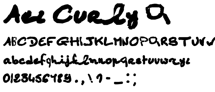 AEZ curly Q police