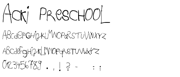 preschool font - 28 images - sbc preschool font download ...