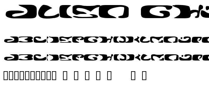 Alien Ghost 2 font