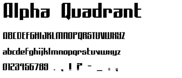 Alpha Quadrant police