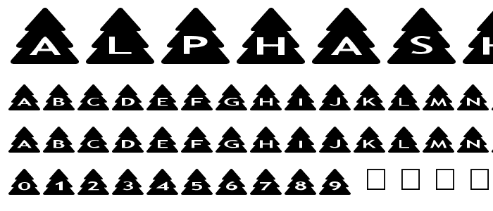 AlphaShapes xmas trees police