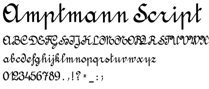 Amptmann Script police