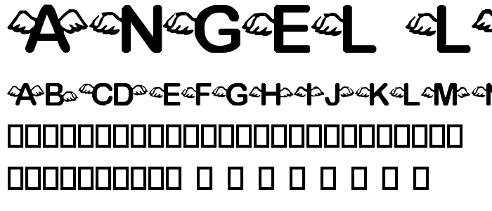 Angel Lust font