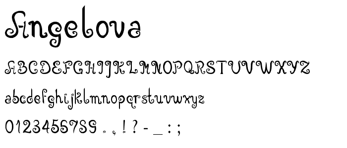 Angelova font