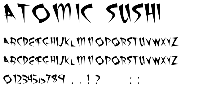 Atomic Sushi police