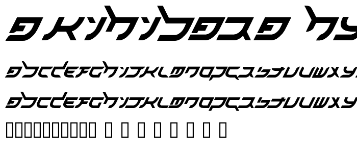 akihibara hyper font