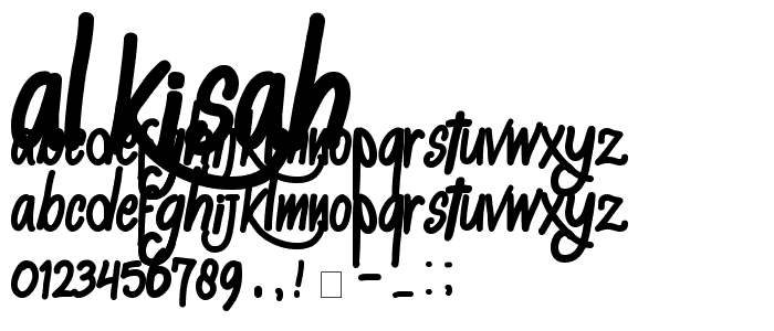 al kisah font