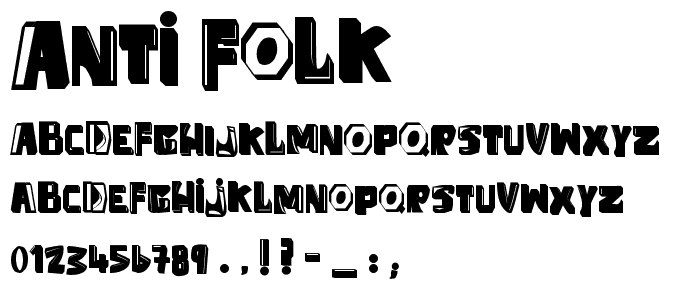 anti folk police