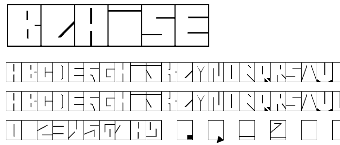 Blaise  font