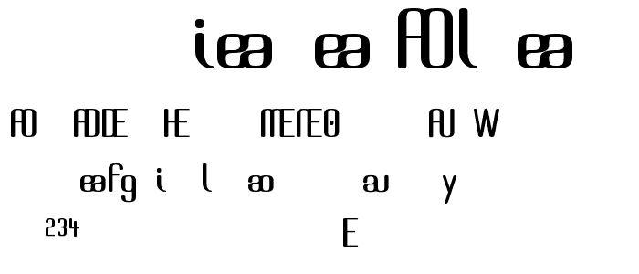 Brassiere Alternates font