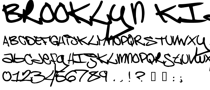 Brooklyn Kid font