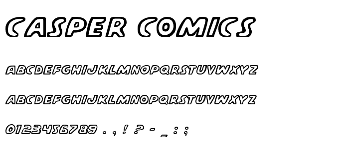 Casper Comics police