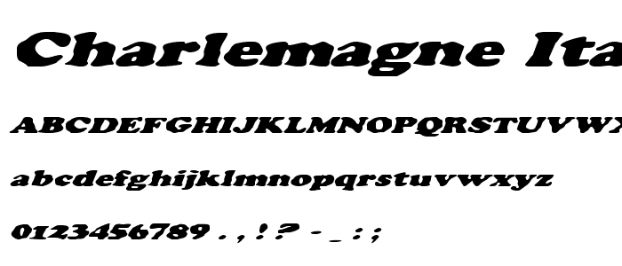 Charlemagne Italic police