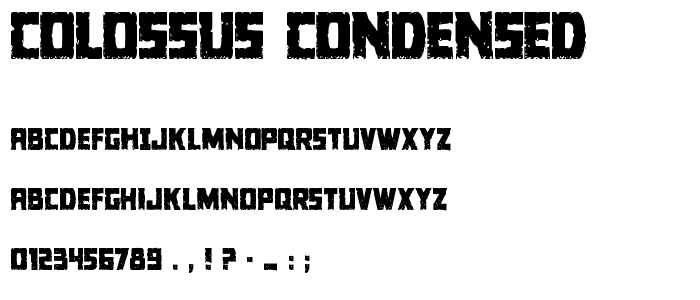 Colossus Condensed police