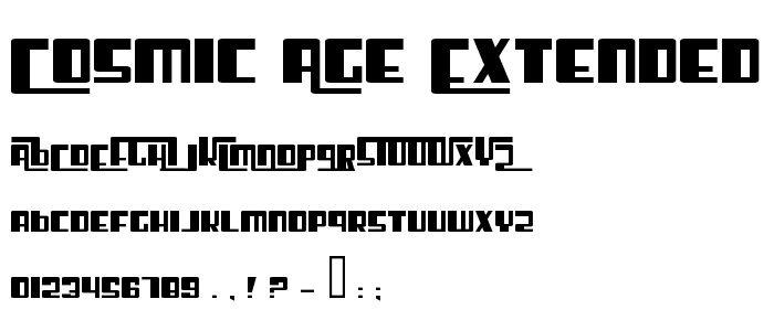 Cosmic Age Extended police