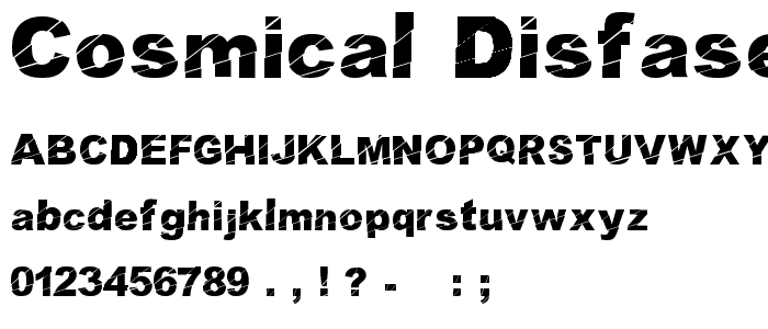 Cosmical disfase Cosmical disfase police