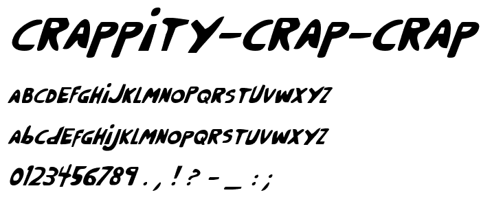 Crappity-Crap-Crap CondItal police