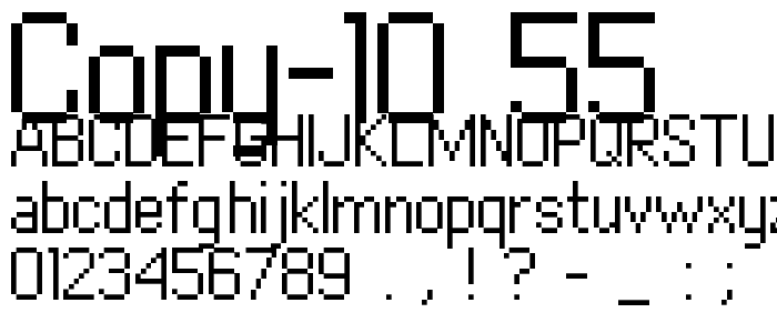 copy 10_55 font