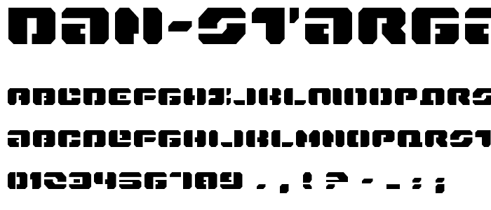 Dan Stargate Expanded font