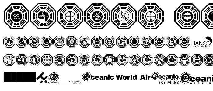 Dharma Initiative Logos police