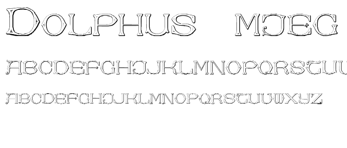 Dolphus-Mieg Alphabet Two police