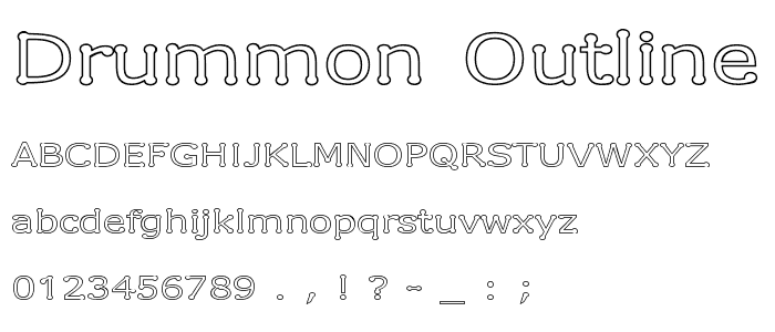 Drummon Outline police