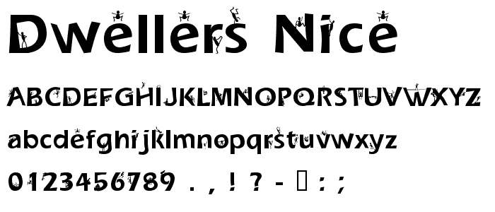 Dwellers Nice font