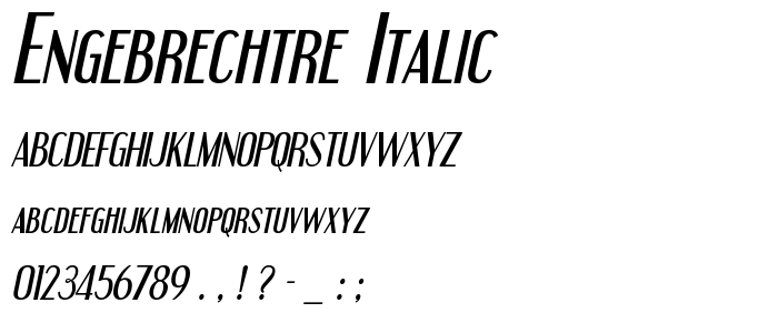 Engebrechtre Italic police