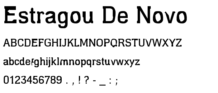 Estragou de novo!!! font