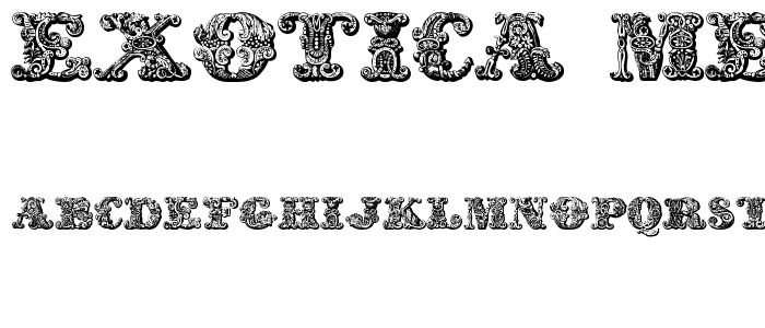 exotica Medium font