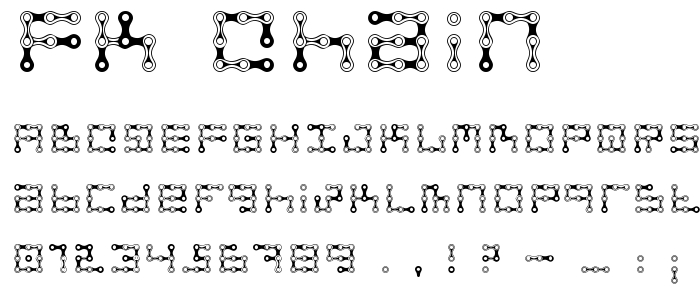 FK Chain font