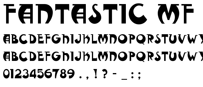 Fantastic MF Modern font