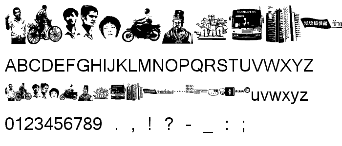 Fenotravels 0_9 font