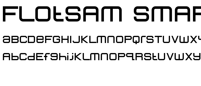 Flotsam Smart font