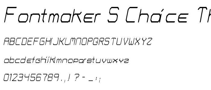 Fontmaker