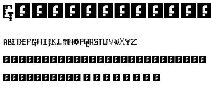 Gears Regular font