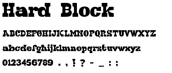 Hard Block police