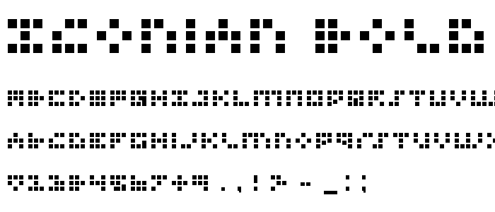 Iconian Bold font