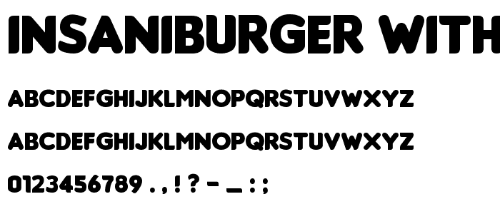 Insaniburger with Cheese police