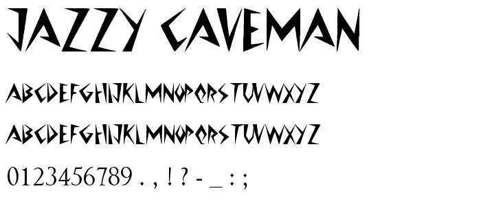 Jazzy Caveman police