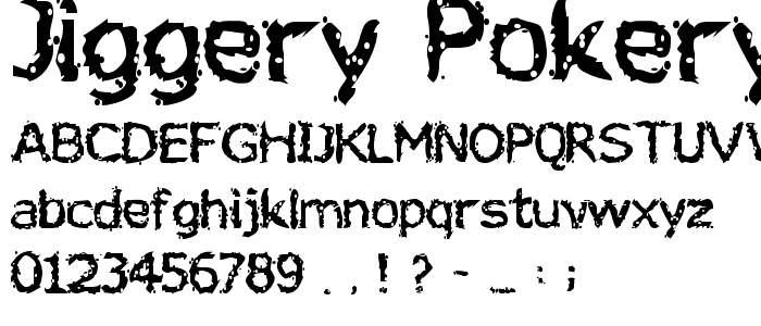 Jiggery Pokery font