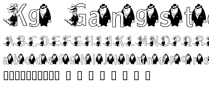 KG GANGSTER font