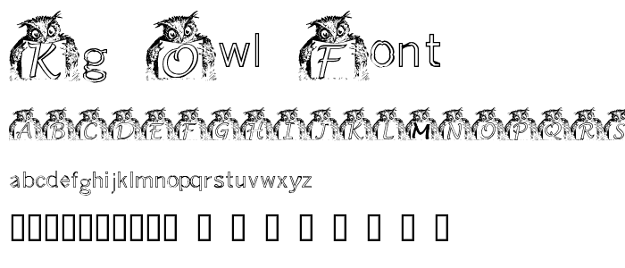 KG OWL2 font