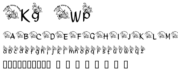 KG WP font