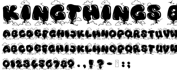 Kingthings Bloone_ font