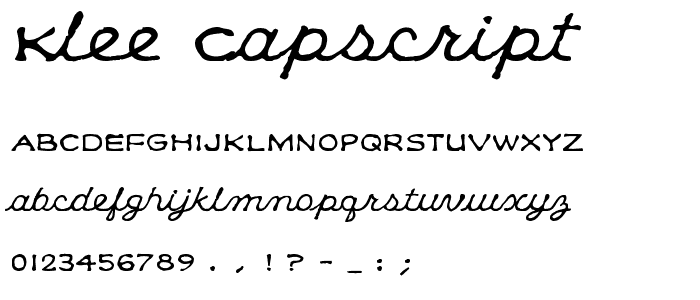 Klee CapScript police