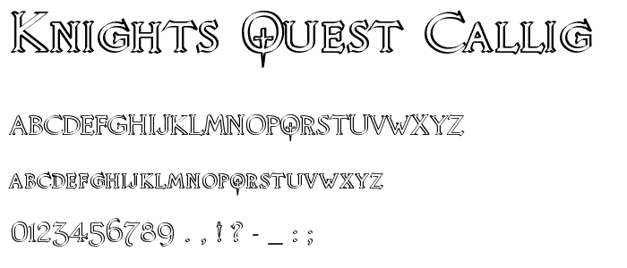 Knights Quest Callig police