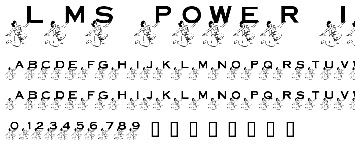 LMS Power In Your Corner Now font